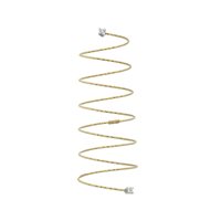 Anello Magic Wire Donna Silenzio in Oro giallo Diamante 0.04 Ct 13-AS-GD-01 - 13-AS-GD-01-16
